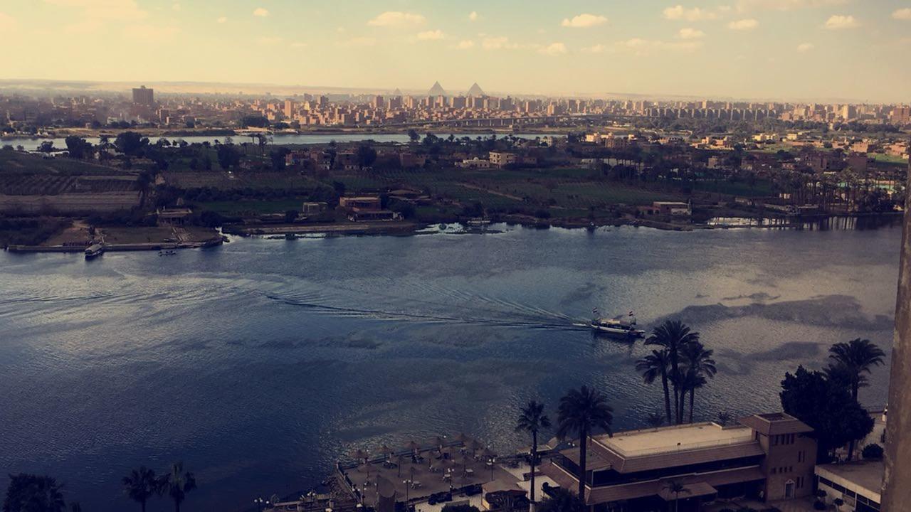Amazing Nile View And Pyramids Apartment Кайро Екстериор снимка